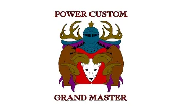 power custom grand master logo